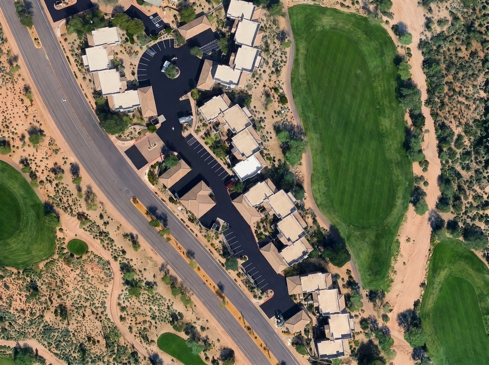 The Retreat at Legend Trail, a townhome community in North Scottsdale where CDL Roofing handles roof work across the community for the HOA